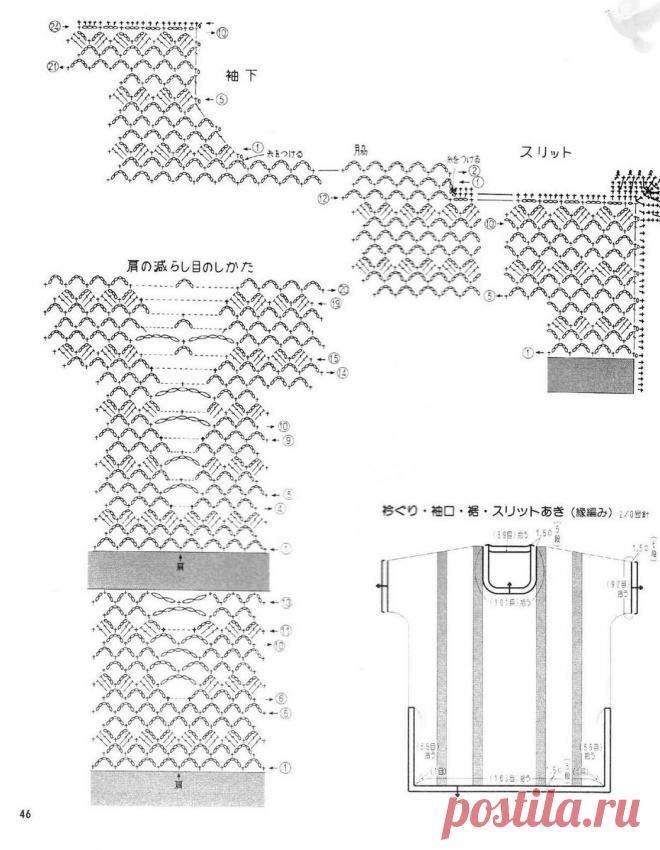 Летние, ажурные, удлинённые и очень эффектные туники крючком. | Asha. Вязание, дизайн и романтика в фотографиях.🌶 | Дзен