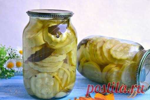 Маринованные кабачки на зиму 