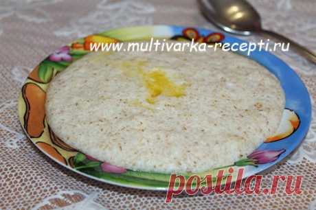 Пшеничная молочная каша в мультиварке