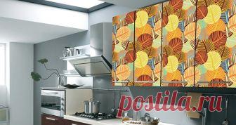 Как обклеить шкаф обоями, простые методы декора