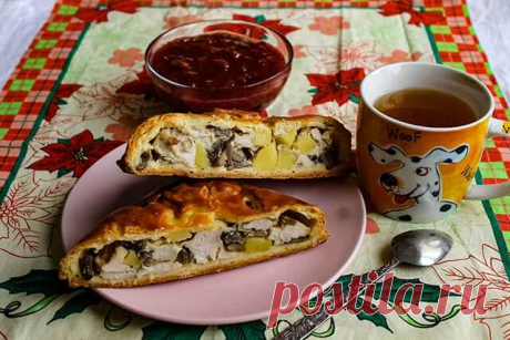 Курник из песочного теста с курицей и картошкой - вкусный рецепт Курник - это закрытый пирог с курицей. Его можно приготовить на дрожжевом, слоенном тесте, но самый вкусный курник на песочном тесте.