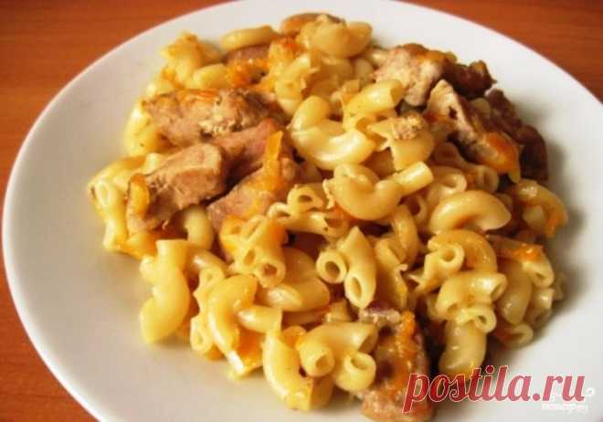Лапша с мясом в мультиварке - пошаговый кулинарный рецепт на Повар.ру