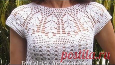 Красивая кокетка крючком 1 часть. Перевязка