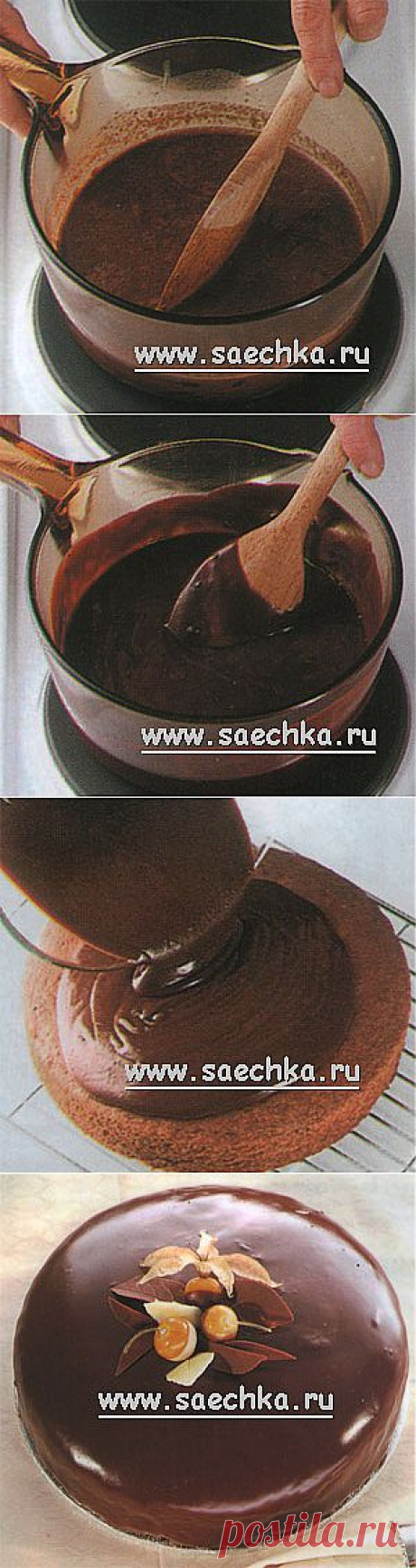 Шоколадная глазурь | рецепты на Saechka.Ru