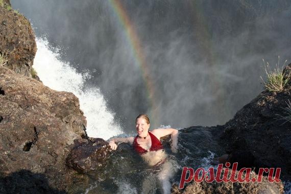 В поисках адреналина: Купель Дьявола на водопаде Виктория / Туристический спутник