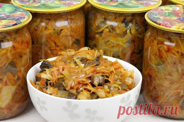 Салаты из капусты на зиму в банках: 16 очень вкусных рецептов пальчики оближешь