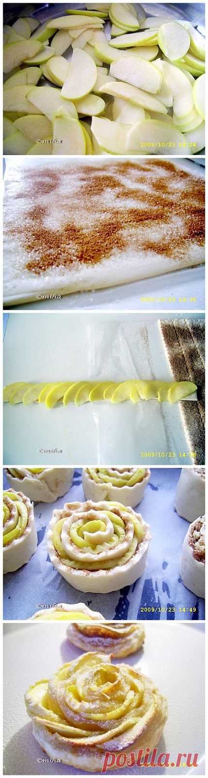 яблочные мини-пироженки