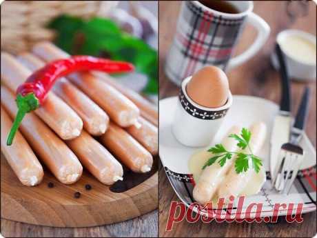 Домашние сосиски Ингредиенты:Куриные грудки&nbsp; 4 штуки&nbsp;Яйцо&nbsp; 1 штука&nbsp;Молоко 100 мл.&nbsp;Перец, соль по вкусу
&nbsp;Приготовление:&nbsp;1. Сделать фарш из куриного филе, добавить все ингредиенты, перемешать. Выложить фарш на пленку (2 столовые ложки на 1 сосиску). Свернуть трубочкой,...