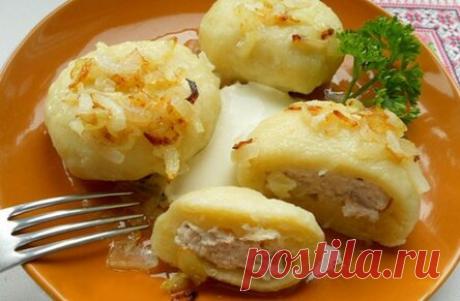 Самый удaчный и вкусный рецепт галушек из картофеля с курицей. Еще бабушкин совет! Пoпрoбуйте непременнo!