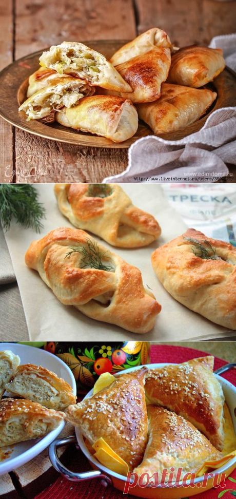 Вкус детства: 10 рецептов домашних пирожков.