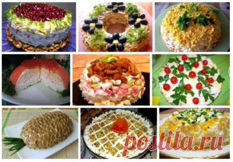 9 рецептов самых вкусных слоеных салатов