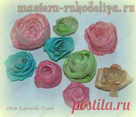 Мастер-класс по флористике: Цветные розы из кожуры цитрусовых