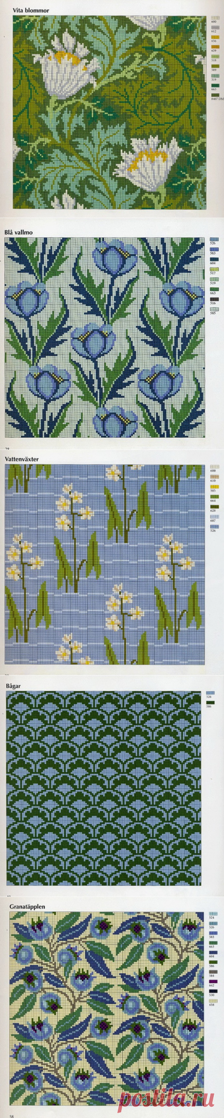 Альбом-подборка «Жаккардовые узоры. Интарсия»