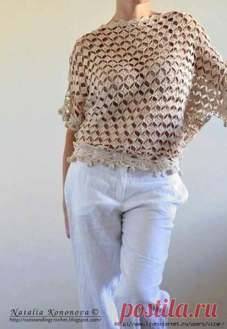 Irish crochet &amp;: CROCHET BLOUSE.