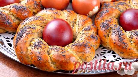 🐣Пасхальные булочки с маком "Гнезда"! Вкусные Маковые Булочки на Пасху! | Дина, Коллекция Рецептов | Дзен