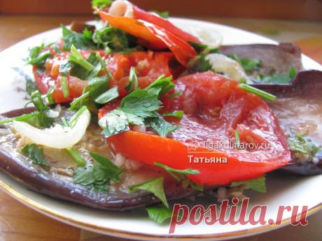 &quot;Язычки&quot; из баклажанов, рецепт пошаговый от Лиги Кулинаров.