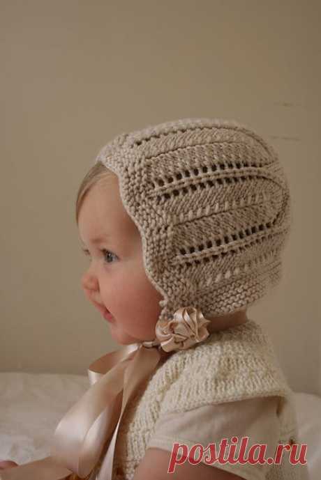 Ravelry: кружевной капот шаблон Эрика Найта