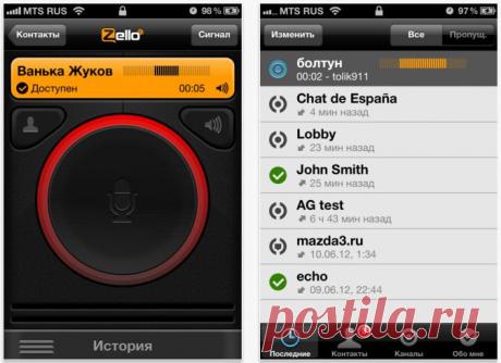 Zello: Превращаем телефон в рацию / Хабрахабр