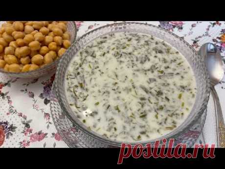 Dovğa / çox dadlı noxudlu dovğa resepti/ Довга