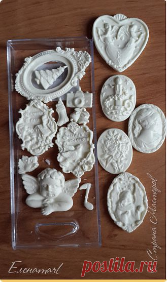 МОЛДЫ, КАМЕИ И ФИГУРКИ ДЛЯ СКРАПБУКИНГА СВОИМИ РУКАМИ.
