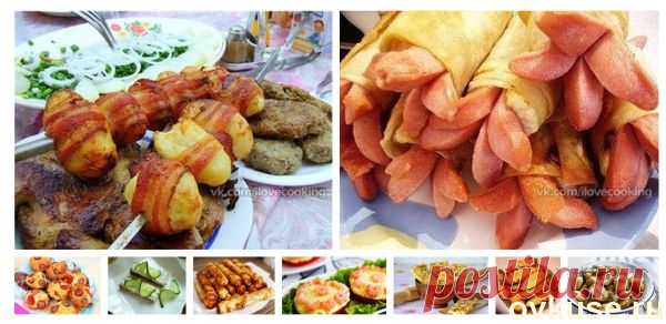Простые и вкусные закуски на Ваш пикник! Угощайтесь - Простые рецепты Овкусе.ру