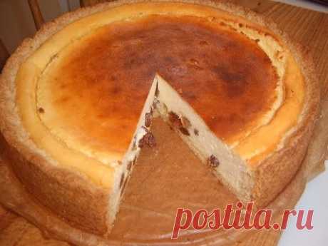 "Käsekuchen" Пирог с творогом.