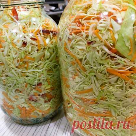 Квашу капусту на меду и муж говорит, что вкуснее еще не пробовал! Не успеваю делать, так быстро заканчивается | Сибирский сад Оксаны Артеменко | Дзен