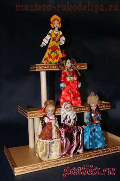 Мастер-класс по резьбе по дереву: Полочка для кукол