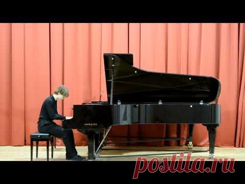 Андрей Серов.  «Размышление» для фортепиано. Исполняет Софья Адаменко. Магнитогорская консерватория. Февраль 2023 г.