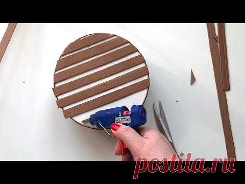 #DIY Коробочка из картона своими руками