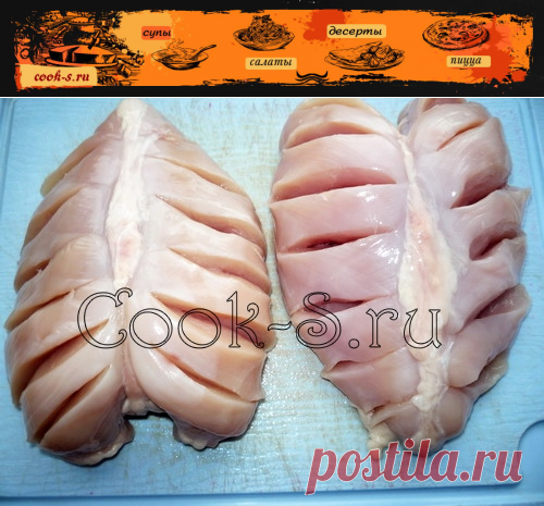 Запеченная куриная грудка - Пошаговый рецепт с фото |  Блюда из курицы