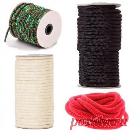 Толстые текстильные шнуры