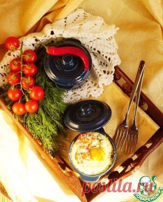 Яйца-кокот с чечевицей – кулинарный рецепт