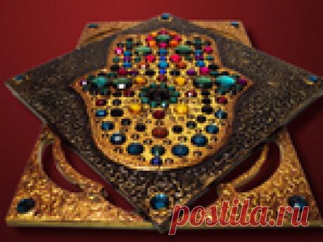 Декоративное панно "Хамса"