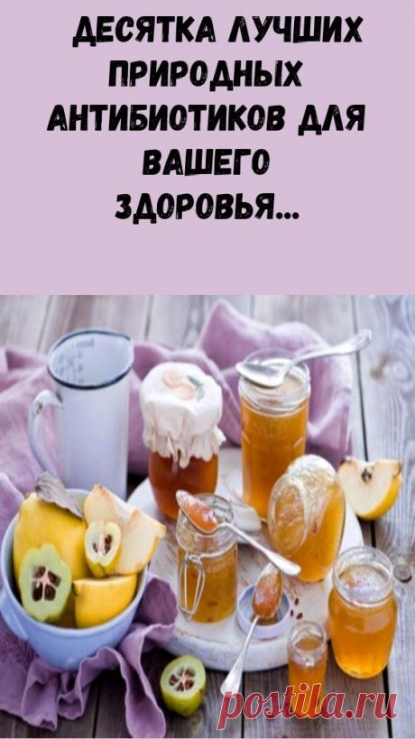 Десятка лучших природных антибиотиков для Вашего здоровья
Если Вы относитесь к людям, которые всеми способами пытаются избежать приема синтетических лекарственных препаратов, прибегая к ним только в исключительных случаях, мы поможем Вам выбрать природные антибиотики. Они хороши тем, что, в отличие от антибиотиков в таблетках, не имеют значительных побочных эффектов и не убивают в кишечнике полезные для человека бактерии. Народная медицина — рецепты, советы, способы, cекреты и народные средства.