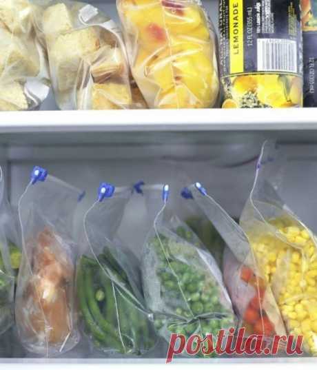 КАКИЕ ПРОДУКТЫ НЕЛЬЗЯ ЗАМОРАЖИВАТЬ