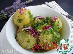 Молодой картофель в ароматном соусе - кулинарный рецепт