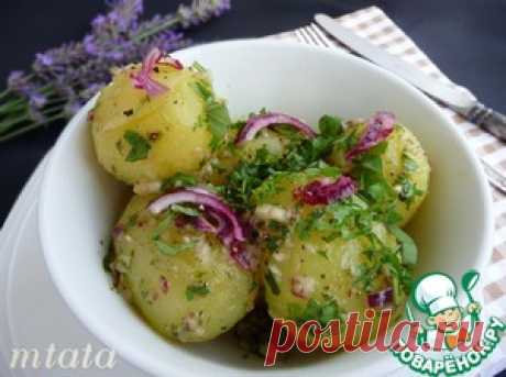 Молодой картофель в ароматном соусе - кулинарный рецепт