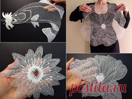 Вытынанка - искусство вырезания из бумаги.