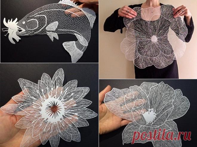 Вытынанка - искусство вырезания из бумаги.