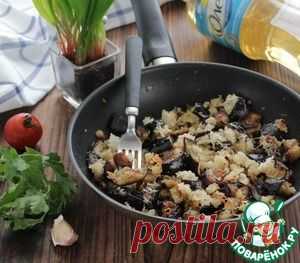 Баклажаны, жаренные с хлебными крошками - кулинарный рецепт