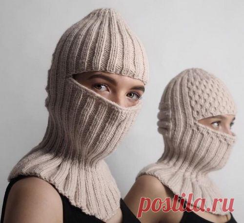 Балаклава: как связать спицами — самый простой вариант | Ух ты!