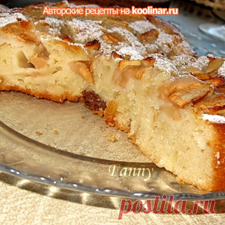 Быстрый яблочный пирог