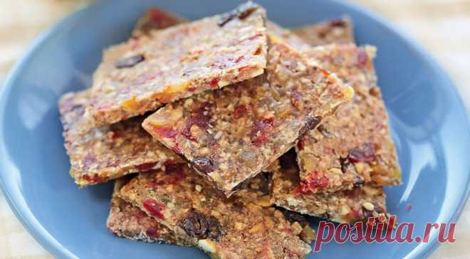Батончики из сухофруктов. Пошаговый рецепт с фото на Gastronom.ru