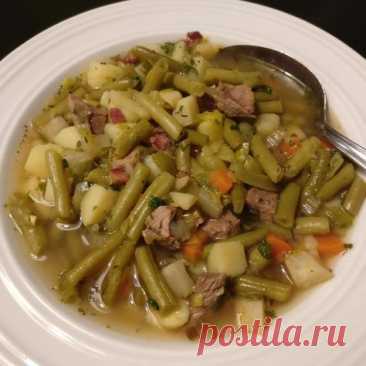 Grüne Bohnensuppe
