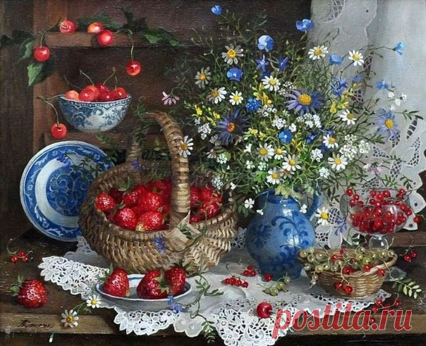 Художник Лидия Даценко / Вязание как искусство!