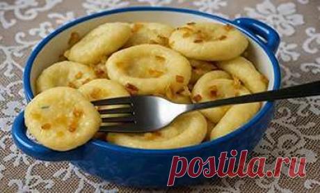 Ленивые вареники из картофеля