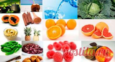 Диета: продукты, сжигающие жир — Гармония в тебе