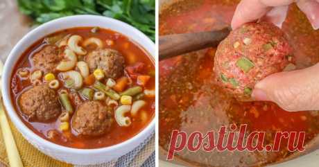 10 способов приготовить вкуснейший суп с фрикадельками Любимые рецепты.