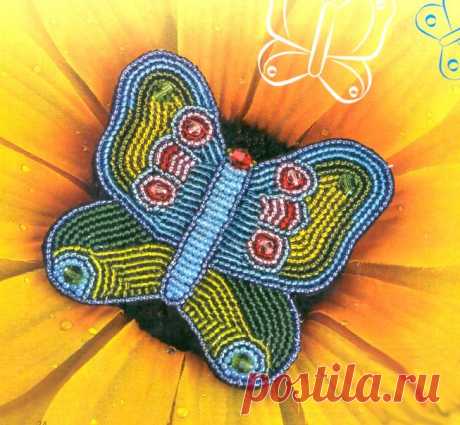 Бабочка из бисера ~ Butterfly Bead